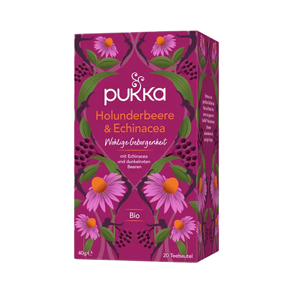 PUKKA Bio holunderbeere &amp; echinacea