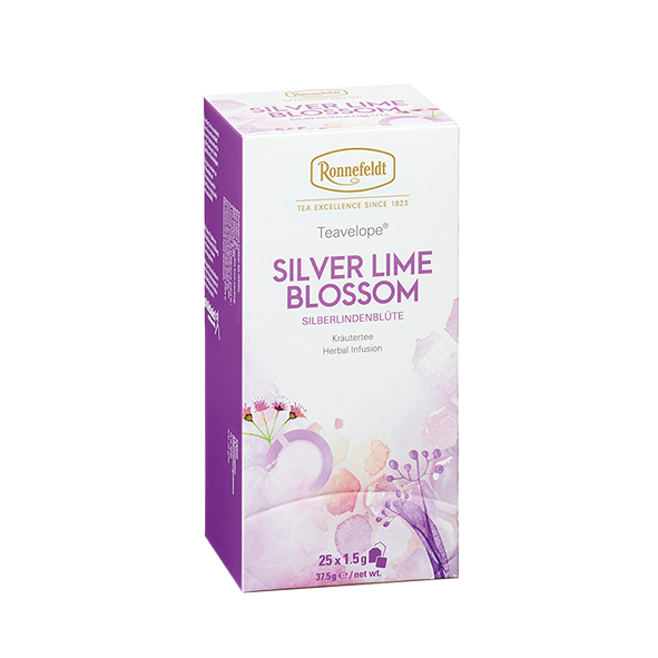 Ronnefeldt Teavelope Silver Lime Blossom - Silberlindenblüte, 25 Teebeutel
