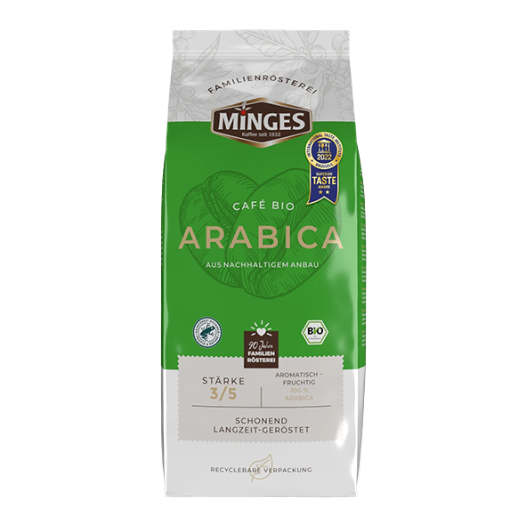 Minges Bio-Café Arabica, 1000g Bohnen