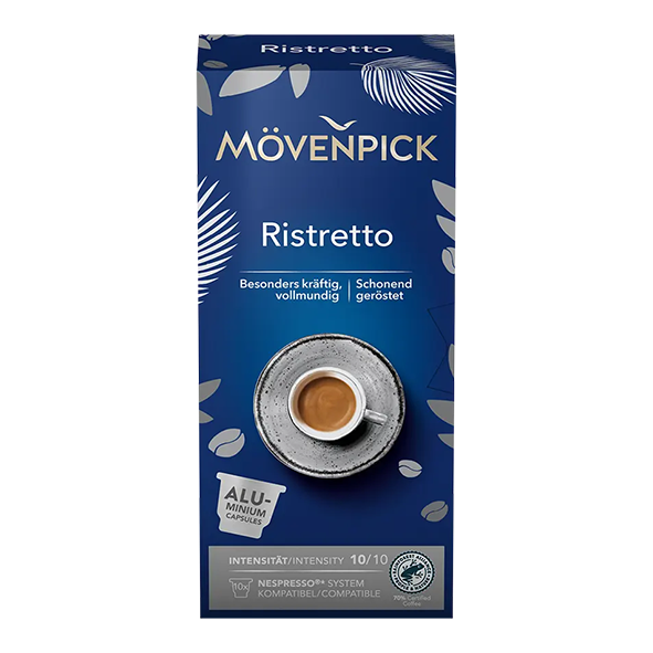 Mövenpick Ristretto Espresso, 10 Kapseln