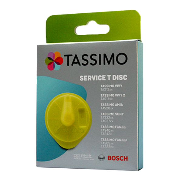 Bosch Service T DISC Reinigungsdisc Gelb für TASSIMO-Geräte