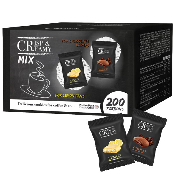 Hellma Crisp &amp; Creamy Mix, 200 Portionen