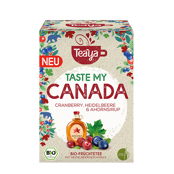 Teaya Taste my Canada Bio-Früchtetee
