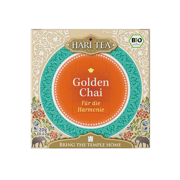 Hari Tea Bio Golden Chai - Für die Harmonie