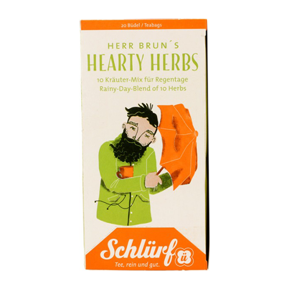 Schlürf Bio Herr Bruns Hearty Herbs - Büdel