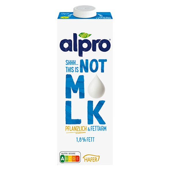 Alpro Not MLK Drink Hafer 1,8%, 1 Liter