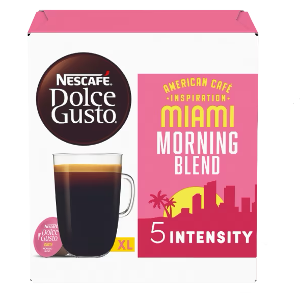 Nescafé Dolce Gusto American Café Inspiration Miami Morning Blend, 18 Kapseln