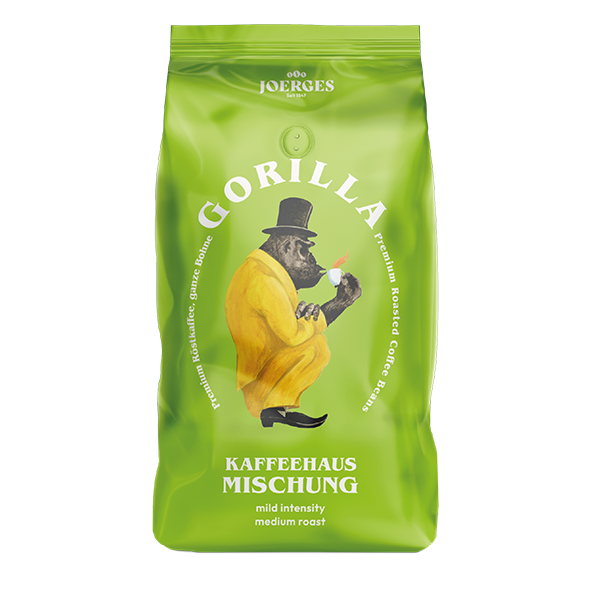 Gorilla Kaffeehaus-Mischung, 1000g ganze Bohne