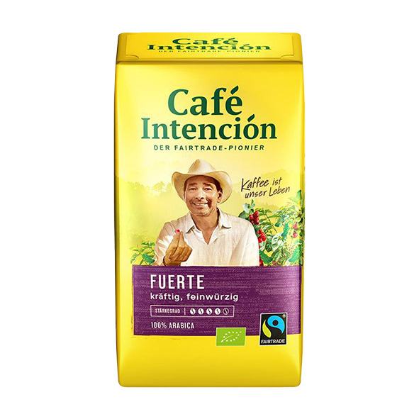 Café Intención Bio Fuerte 500g, gemahlen
