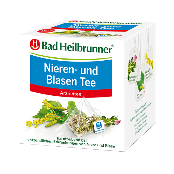 Bad Heilbrunner® Nieren- und Blasentee - Pyramidenbeutel