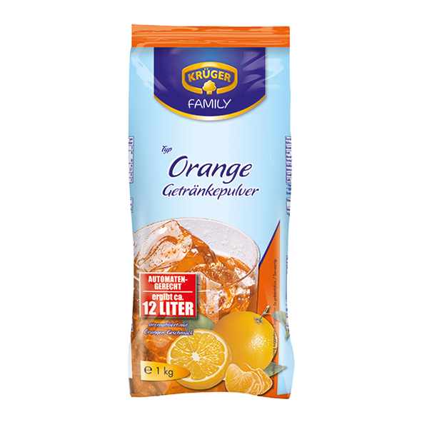 Krüger Orange Getränkepulver, 1000g