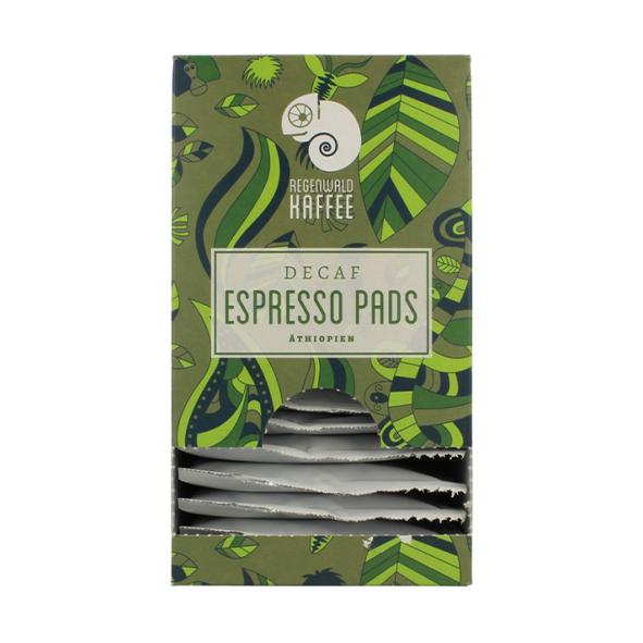 Regenwaldkaffee Bio Decaf Espresso E.S.E. Pads