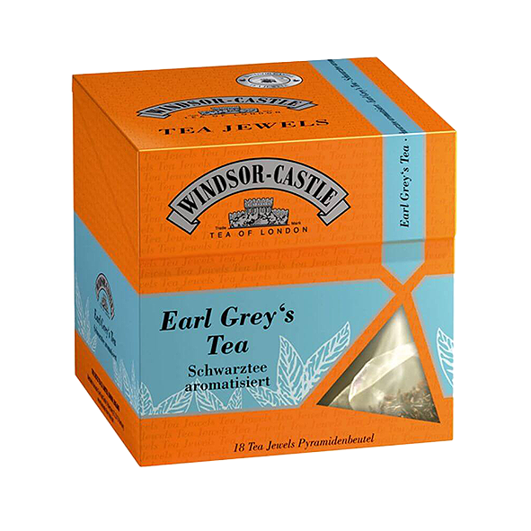Windsor-Castle Earl Grey&#039;s Tea, 18 Pyramidenbeutel