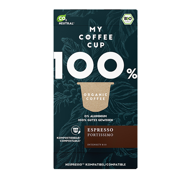 My-CoffeeCup Bio Espresso Fortissimo, 10 Kapseln