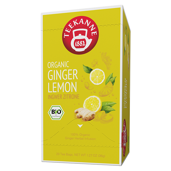 Teekanne Bio Organic Ginger Lemon