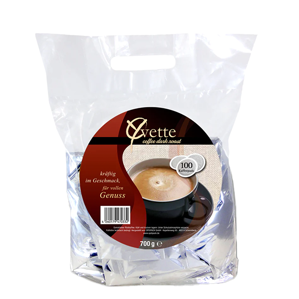 Yvette Coffee Dark Roast, 100 Kaffeepads