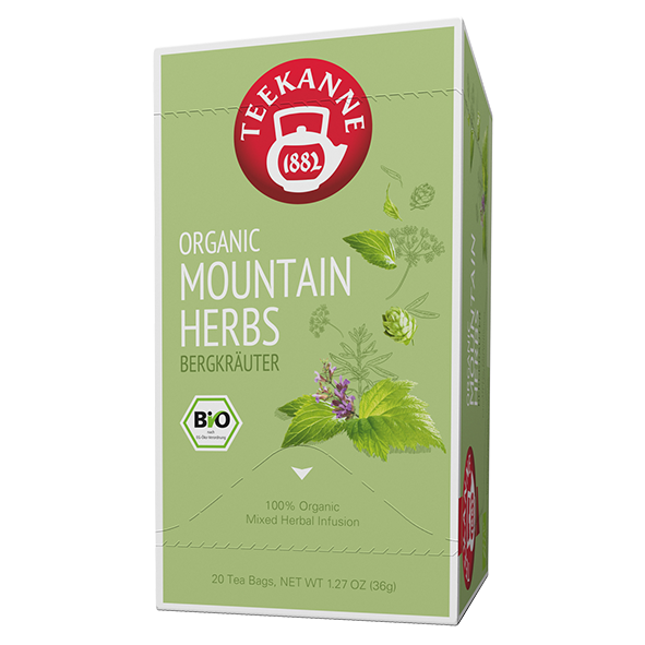 Teekanne Bio Organic Mountain Herbs Bergkräuter