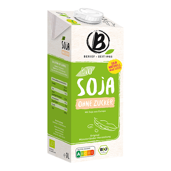 Berief Bio Soja Drink ohne Zucker, 1L