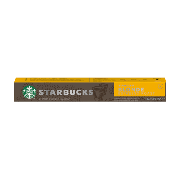 Starbucks® Blonde Espresso Roast für Nespresso, 10 Kapseln