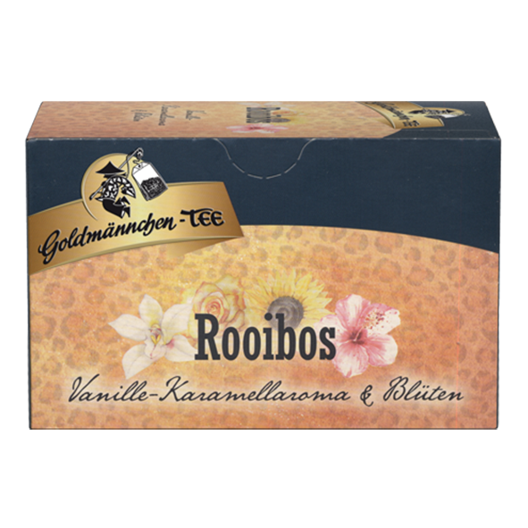 Goldmännchen-TEE Rooibos Vanille-Karamell &amp; Blüten