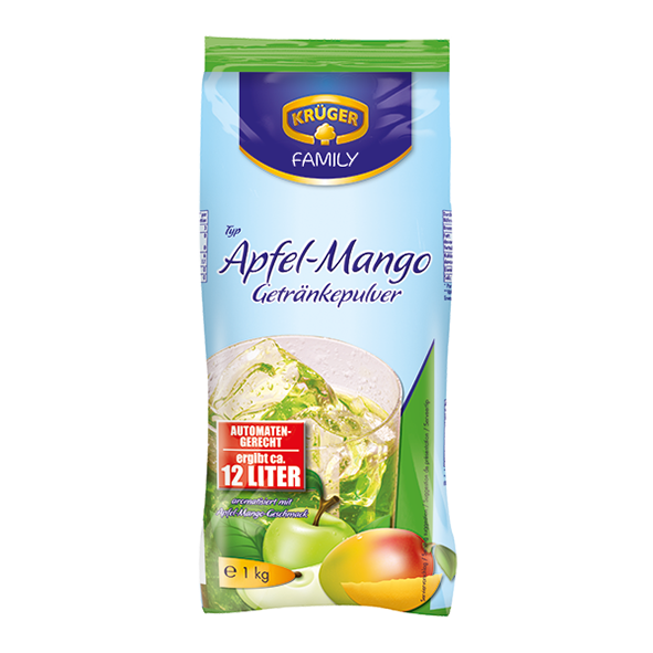 Krüger Apfel-Mango Getränkepulver, 1000g