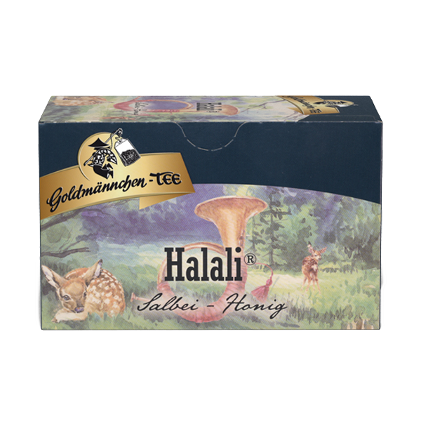 Goldmännchen-TEE Halali Salbei-Honig