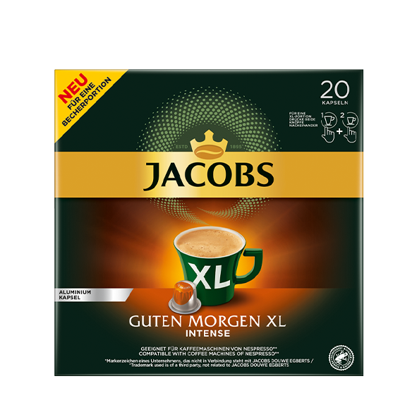 Jacobs Guten Morgen XL Intense, 20 Kapseln