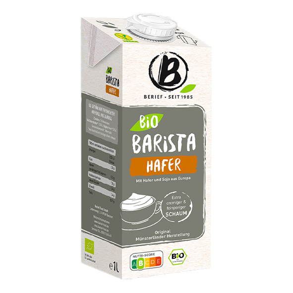 Berief Bio Hafer Drink Barista Natur, 1L