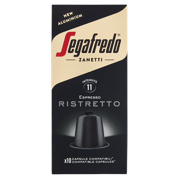 Segafredo Espresso Ristretto, 10 Kapseln