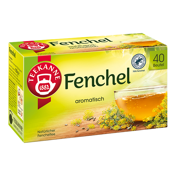 Teekanne Fenchel, 40 Beutel