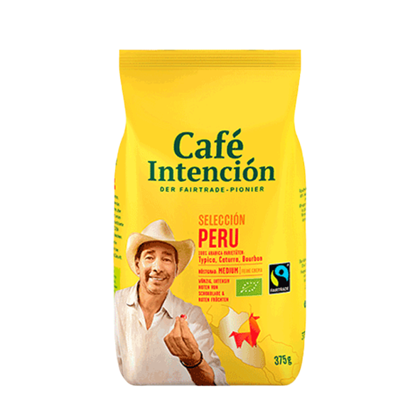 Café Intención Selección Peru, 375g ganze Bohne