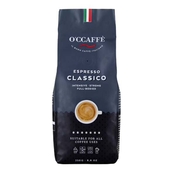 O&#039;CCAFFÈ Espresso Classico, 250g ganze Bohne