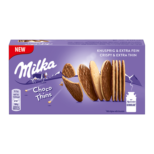 Milka Choco Thins, 151g