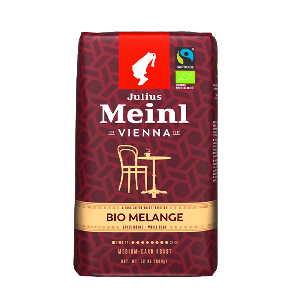 Julius Meinl Vienna Bio Melange, 900g ganze Bohne