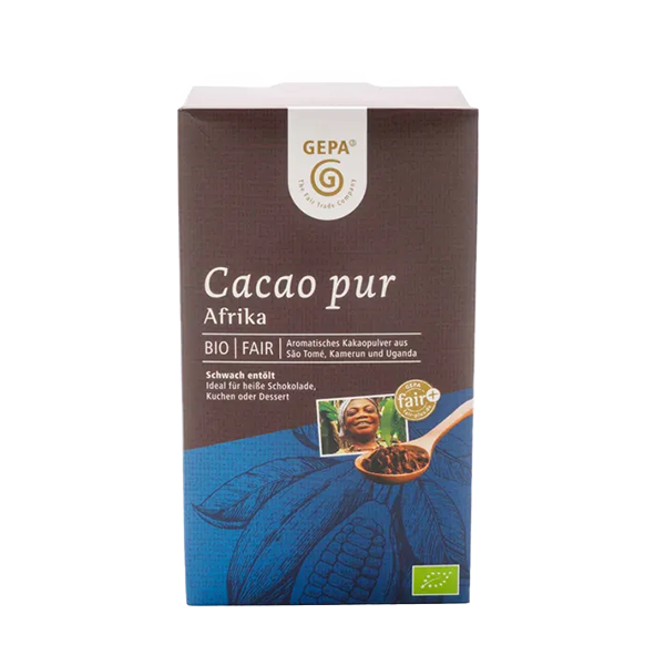 Gepa Cacao pur Afrika schwach entölt 20%-22%, 250g