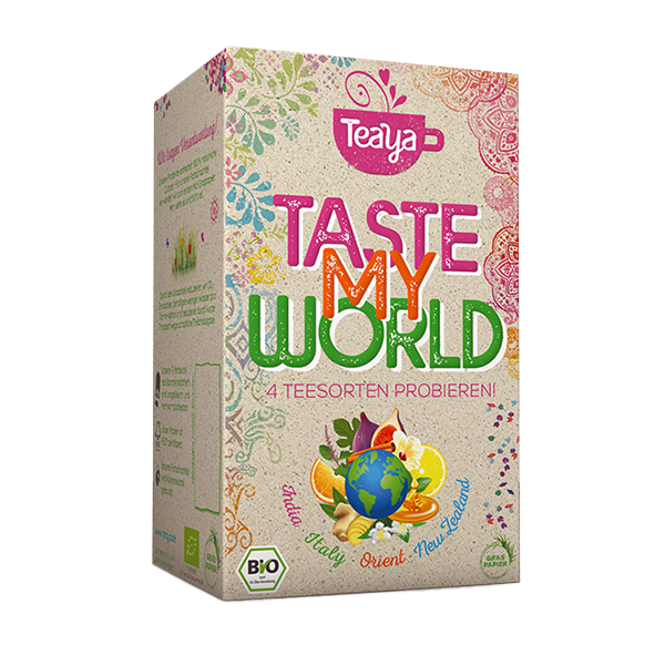 Teaya Taste my World Bio - 4 Teesorten