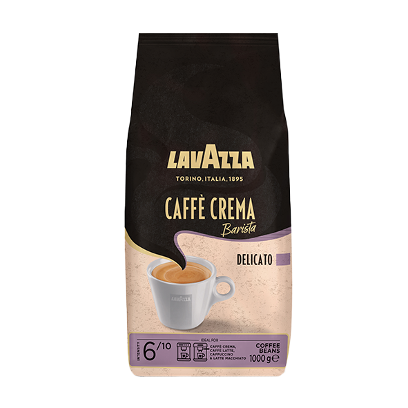 Lavazza Caffè Crema Barista Delicato, 1000g ganze Bohne