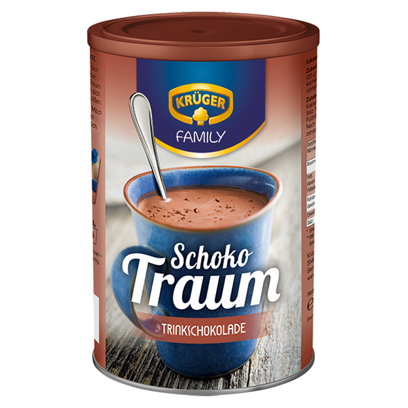 Krüger Schoko Traum Trinkschokolade, 250g Dose
