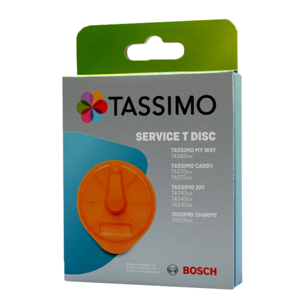 Bosch Service T DISC Reinigungsdisc Orange für Tassimo T55