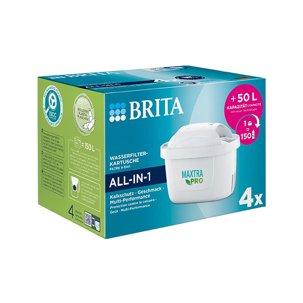 Brita Wasserfilter-Kartusche Maxtra Pro All-In-1, 4 Stück
