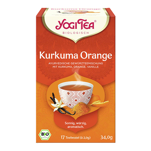 YogiTea Bio Kurkuma Orange