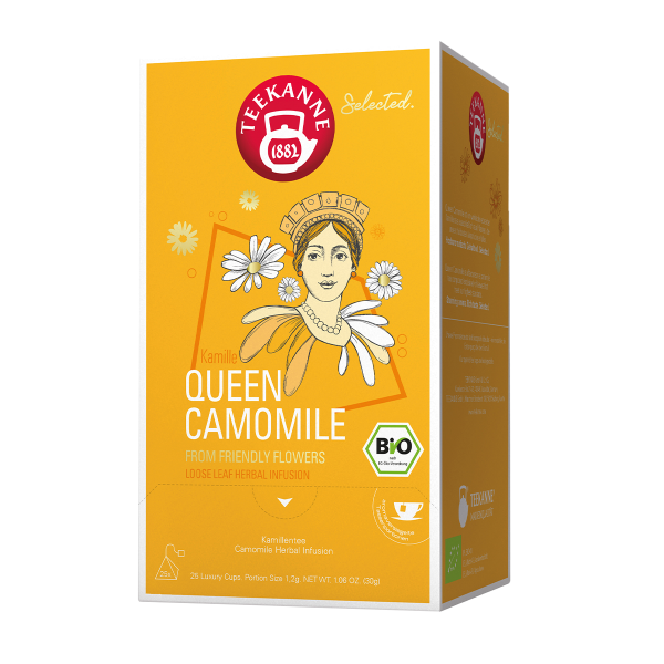 Teekanne Selected Bio Queen Camomile, 25 Luxury Cups