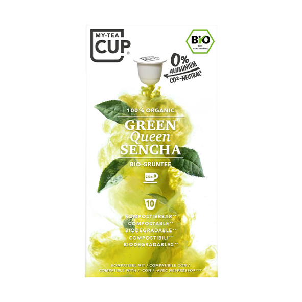 My-TeaCup Bio Green Queen Sencha, 10 Kapseln