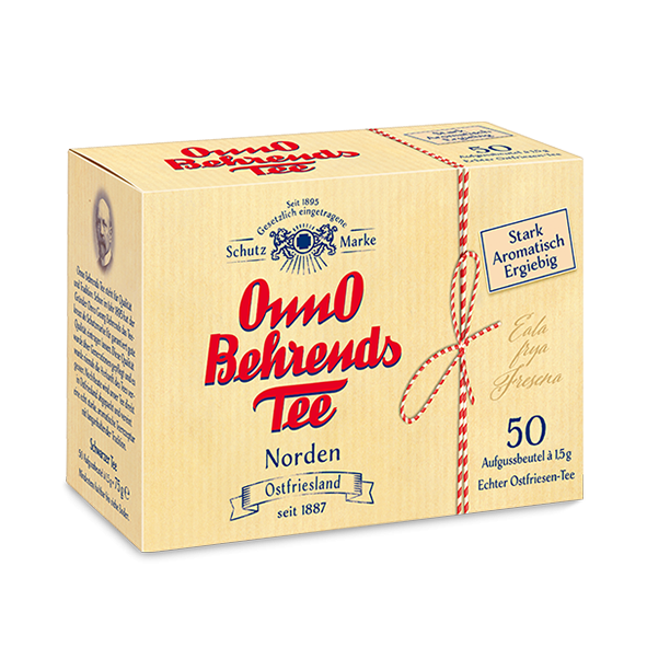 OnnO Behrends Tee Ostfriesen Teebeutel, 50 Tassenportionen