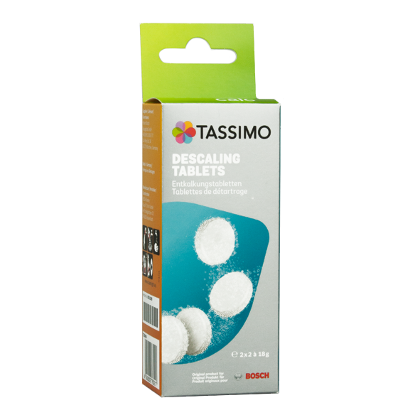 Tassimo Entkalker Tabletten, für 2 Entkalkungsvorgänge 4x18g