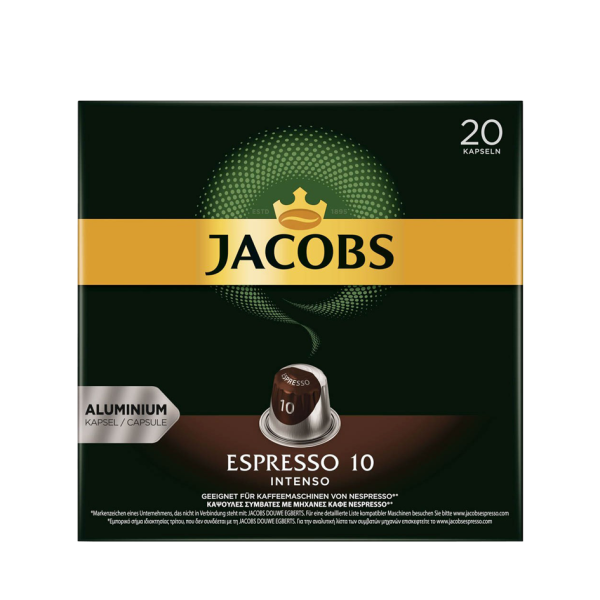 Jacobs Espresso Intenso, 20 Kapseln