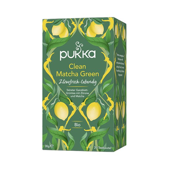 PUKKA Bio clean matcha green