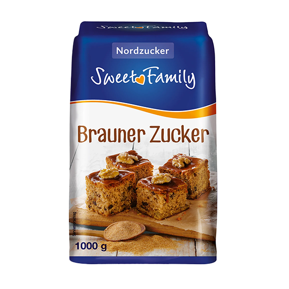 Sweet Family Brauner Zucker, 1000g