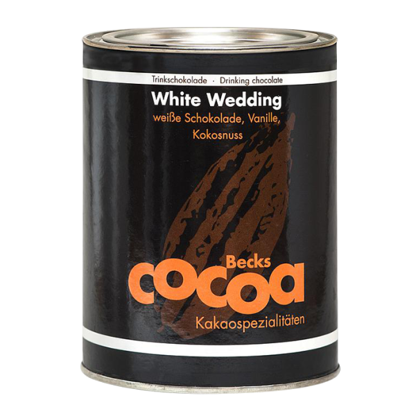 BecksCocoa White Wedding, 250g Dose
