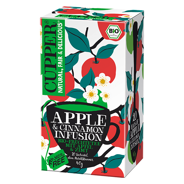 Cupper Bio Apple &amp; Cinnamon Infusion